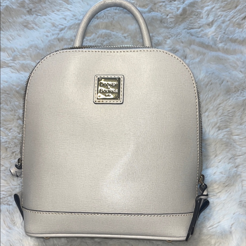 Dooney & Bourke Light Gray Backpack